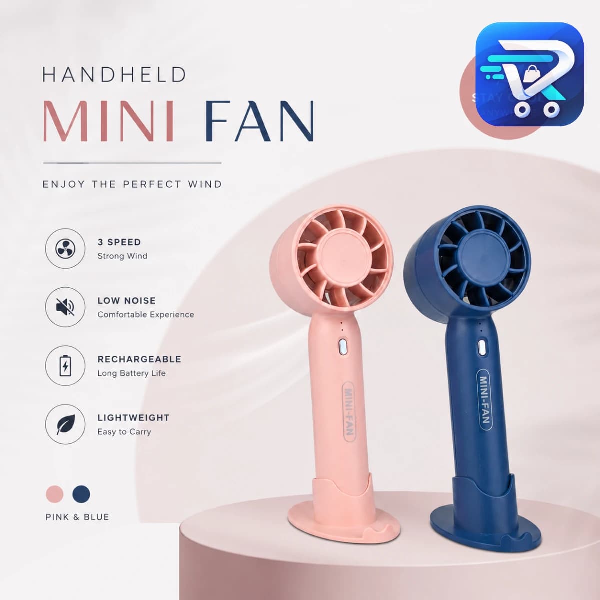 T10 Handheld Mini Fan